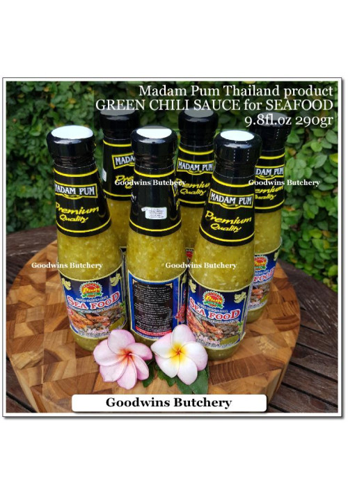 Sauce Thailand Madam Pum SEAFOOD GREEN CHILI SAUCE 9.8fl.oz 290ml